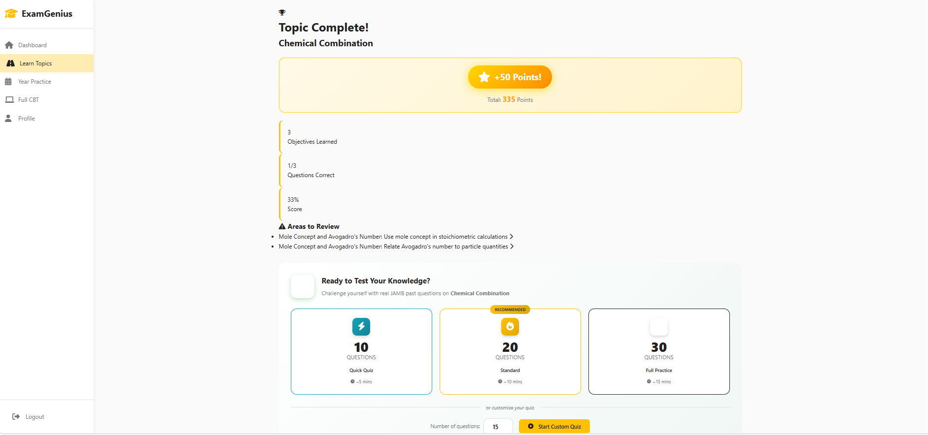 ExamGenius Guided Learning 3